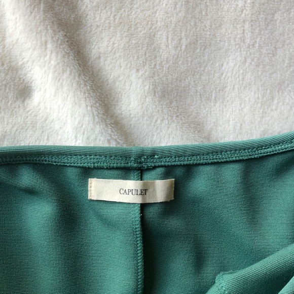 Capulet Eva Off-the-Shoulder Green Mini Dress - Picture 4 of 5